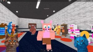 ИГРАЮ ЗА АНИМАТРОНИКОВ КООП FNAF 3D ROBLOX КОТИК ИГРОМАН И КОТЁНОК ЛАЙК РОБЛОКС