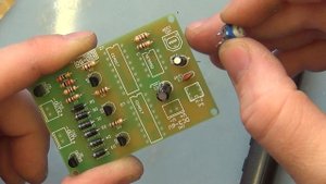 Электронный конструктор с IC Station. Собираем моргалку. DIY KIT.
