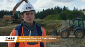 Россия: Опыт эксплуатации CASE CX210B и CASE 695ST в Петрострое