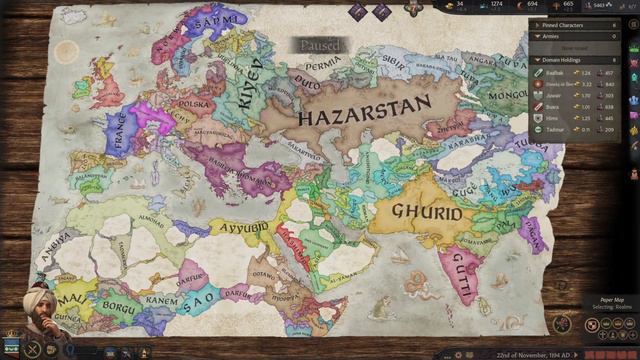 Becoming Sultan of The Druze in Crusader Kings 3 смотреть онлайн