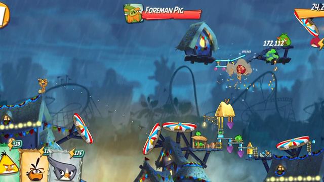 Angry birds 2 "king pig panic" 29/03/23. flock power "984" смотреть онлайн