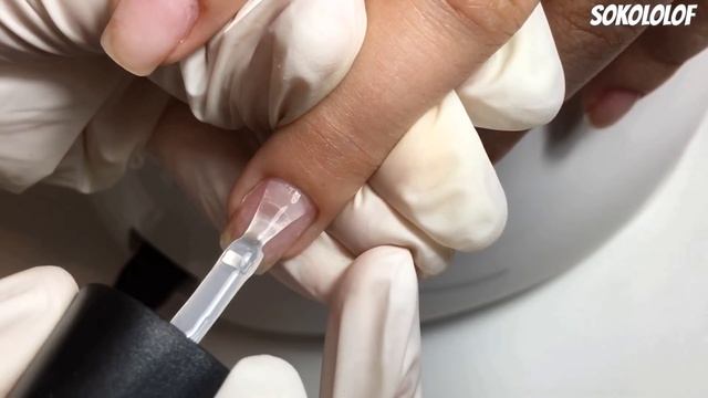 КОМБИ и покрытие под кутикулу| Достраивание уголков | гель- лаки KLIO смотреть онлайн