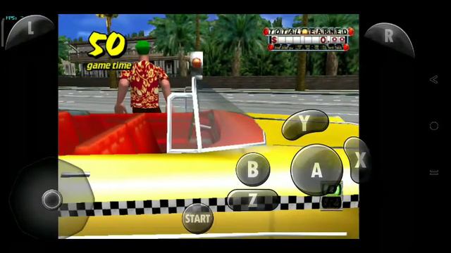 crazy taxi on Android (dolphin emulator 0.14) смотреть онлайн
