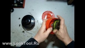 Как намотать леску в катушку триммера.