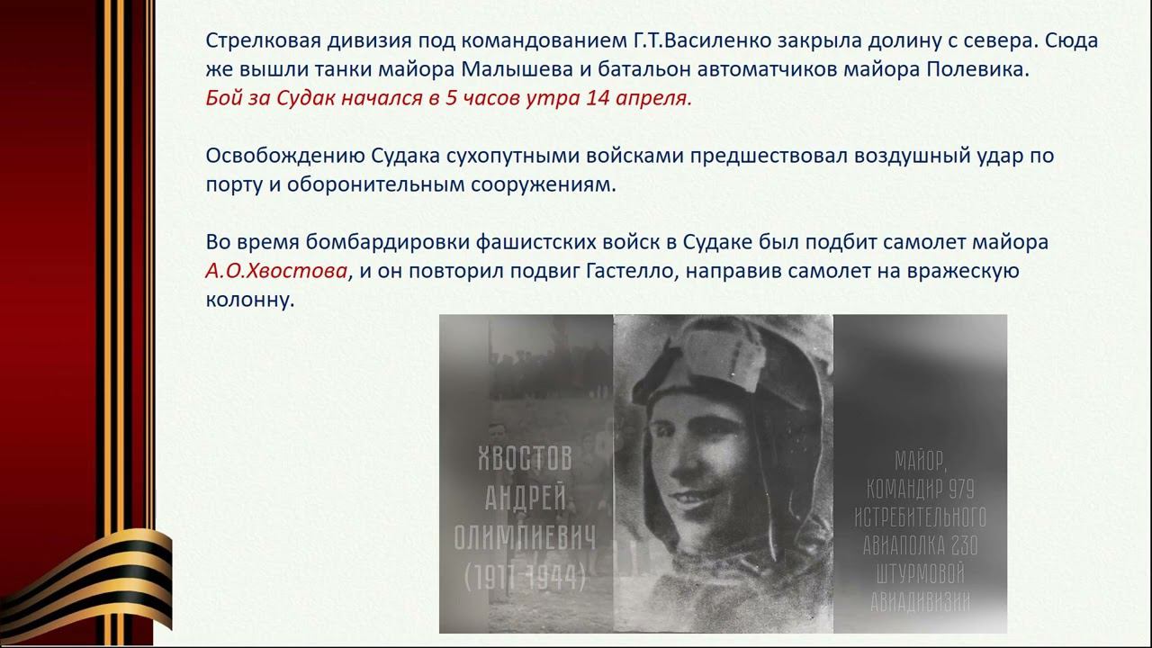 Медиапрезентация «По местам былых боев» смотреть онлайн