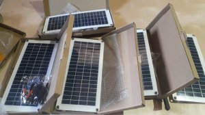 Распаковка солнечных панелей с Алиэкспресс 500 ватт
