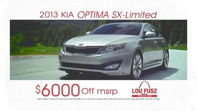 Lou Fusz Kia 20 year 200,000 mile warranty and save $6000 on Optima SXL смотреть онлайн