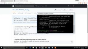 How to create first repository on GitHub and upload project to it