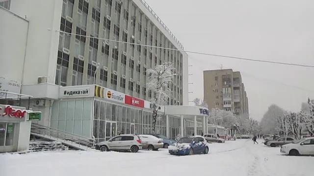 Ставрополь в снегу.  27.02.2019 года.