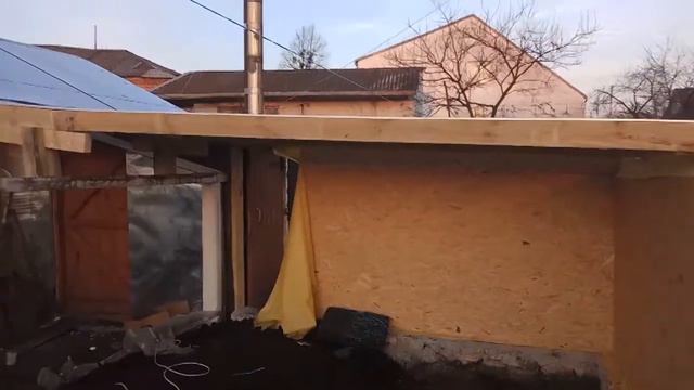 Енергозберігаюча теплиця. Монтаж полікарбонату на теплиці. / Энергосберегающая теплица.
