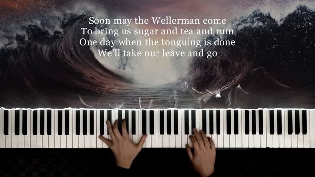WELLERMAN (Sea Shanty) WITH LYRICS | Piano Cover by Paul Hankinson