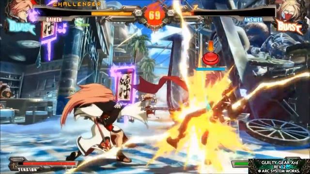 Guilty Gear Xrd Rev 2 Gameplay | PS4 смотреть онлайн