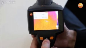 Testo 875i. Первое включение тепловизора