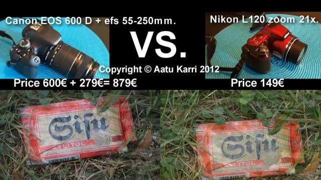 Canon EOS 600D vs. Nikon L120 cloudy day ( photos ) смотреть онлайн