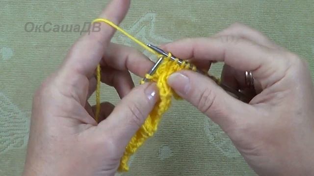 Узор Пузыри (Пузырики). Bubbles Knitting Pattern. Вяжем с Оксаной Валерьевной.