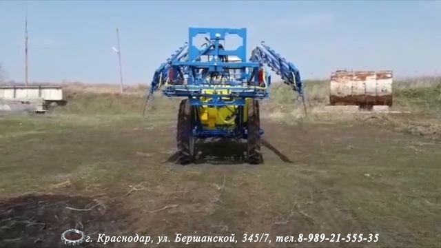 Опрыскиватель 3000 24К. Завод Ремком, Беларусь.