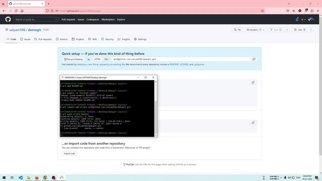 Manage Github Repository and Commit your changes using CLI | Git Commands смотреть онлайн