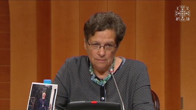 Фредерика де Грааф на 5 съезде сестричеств Ханты Мансийской епархии
