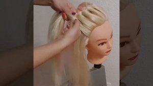 КАК ЗАПЛЕСТИ КОРЗИНКОЙ/ПРИЧЁСКА КОРЗИНКА