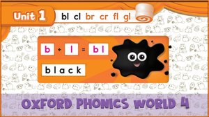 | bl | Oxford Phonics World 4 - Consonant Blends. #1