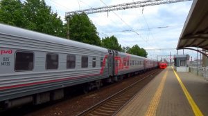 *"Первая съёмка ЧС4Т в движении!" Электровоз ЧС4Т-272 с поездом №146 "Челябинск - Санкт Петербург"