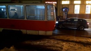 Встреча трамваев Тatra-T6B5SU и 71-403 в Нижнем Новгороде!!