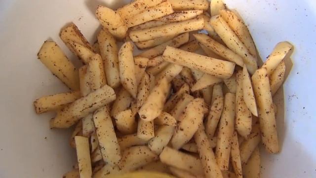 Смачна та корисна картопля фрі в духовці без масла. Рецепт як приготувати. смотреть онлайн