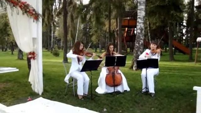 Moon River - струнное трио DOLLS (свадьба, скрипка, виолончель)