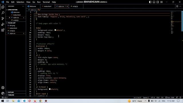 Frontend test-1 : ToDo List project/ make  this Vanilla Javascript /for  Coding ninja..
