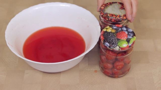 Правильный Клубничный Компот на Зиму ? Заготовки и Консервация Клубники