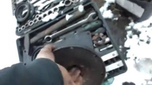 Ремонт фланца ! авто грейдер дз122