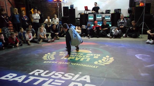 отбор про - bboy Fish vs Slender - ВДВ круг | Russia Battle Pro 2018