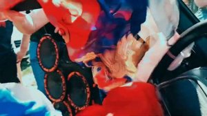 14ка на компонентах DL Audio.4x15 сабвуфера DL Phoneix Sport 15