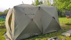 Палатка-баня от Уралзонт. Первый обзор