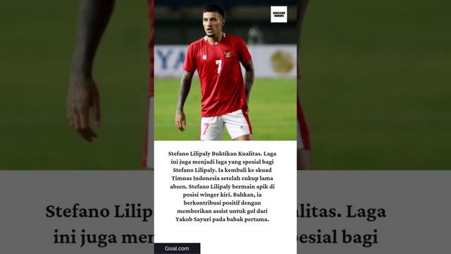 stefano lilipaly is back, beri satu assist timnas Indonesia vs Burundi #fifamatchday2023 #indonesia