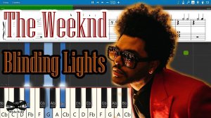 The Weeknd - Blinding Lights [Piano Tutorial | Sheets | MIDI] Synthesia