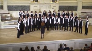 Тополя, тополя в город мой влюблённые, поёт Хор Лэти