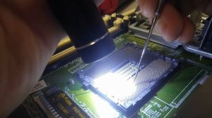 Repairing damaged processor socket pins on hp BL460C G8 (Standard speed)