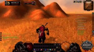 Classic WoW Hardcore (DEATH=DELETE) - Orc Warrior Adventures To The Barrens 15+