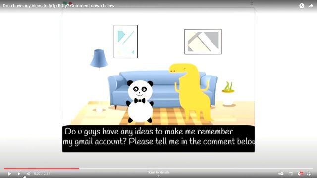 Baby Panda React Do u have any ideas to help Riffy Comment down below смотреть онлайн