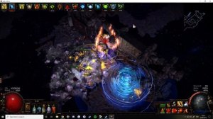 Flicker Cannon Blight 3.8 poe Shaper kill at lvl 87