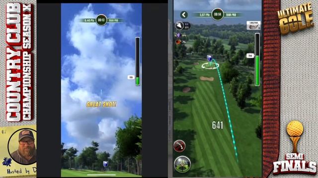 SEMI FINAL! WB vs Git Gud - Ultimate Golf Country Club Championship Tournament смотреть онлайн
