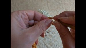 Безотрывное вязание крючком мотива к платью "Загадочная бразильянка"