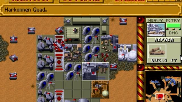 Dune II: The Building of a Dynasty (Harkonnen: Mission 5) (Westwood) (MS-DOS) [1992] [PC Longplay] смотреть онлайн