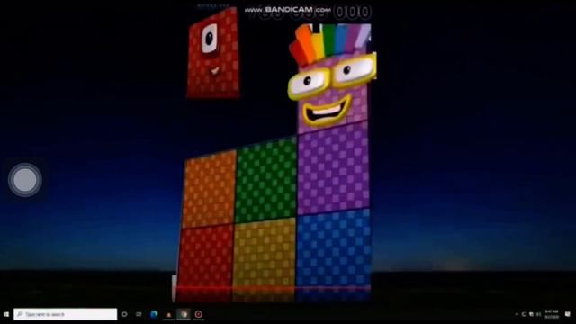 Number blocks 1000 to 1 Quadrillion but this version is 8x high pitch. смотреть онлайн