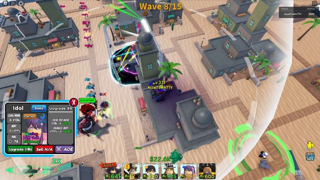 Burning Savanna Extreme Solo Run Tutorial (All Star Tower Defense ASTD Roblox) смотреть онлайн