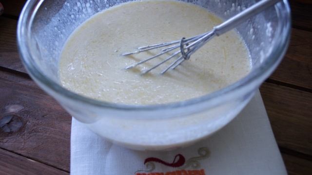 Блины с печенью трески