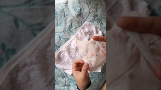Нижнее белье на швейной машинке. Бра. Трусики.
