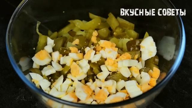 САЛАТ за 5 минут! Так Вкусно, Что не остается на столе! Такой и на каждый день Можно! смотреть онлайн