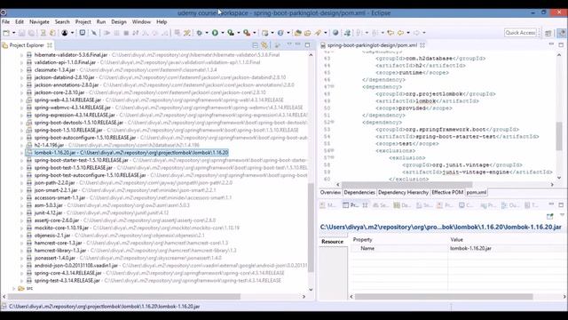 Fixing errors in AutoGenerated Spring Boot project and Lombok Configuration. смотреть онлайн